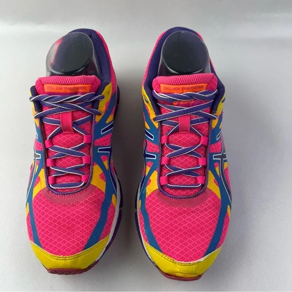 Asics Women's Gel Extreme 33 T2H9N Multicolor Running Shoes Sneakers Size 9 - Picture 2 of 11